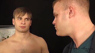 Paul and Viktor hot handjob for a job gay porn