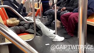 Public sex in subway