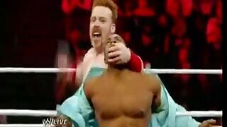 SHEAMUS LOVES TO BASH DAVID OTUNGA'S PECS