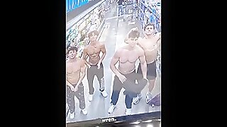 Teen Alpha Muscle in Public