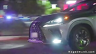 Dude watching hairy hunks anal fuck in the bathhouse