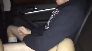 Straight sexy guy jerks off in the backseat and male friends having a grope. Unfortunately there is no cumshot in the end but still hot