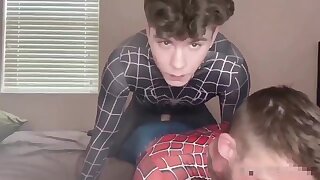 Spider-Man getting hot