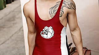 28 Muscle Jock Chase Arcangel chasearcangel wanking off on onlyfans