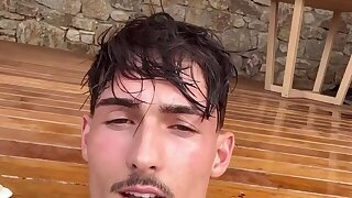 52  Muscle daddy Levy Van Wilgen Gay Cock Cum