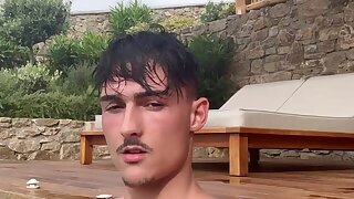 43  Muscle daddy Levy Van Wilgen Gay Cock Cum