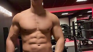 40  Muscle daddy Levy Van Wilgen Gay Cock Cum