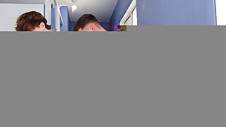 Bully Catches Skinny Twink Sniffing Underwear  Trevor Brooks , Skylar Finchh