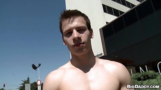 Public Anal Sex By The River!