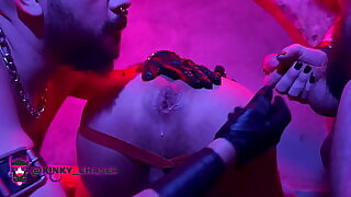 Gozei no cu do puto pro macho dele lamber depois