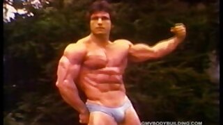 Vintage Bodybuilder Posing