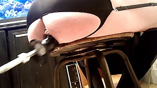 Huge toy enters my tight ass for the first time&excl;