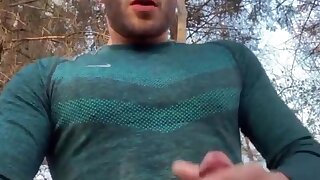 Arab Outdoor Masturbation