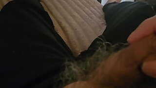 Video of me having fun with my uncut cock shorter version of my &num;12 video
