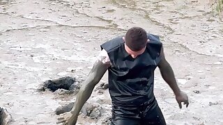 Extremely sticky mud!