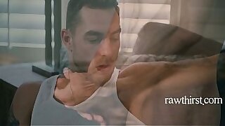Caught guy makes amends by sucking and getting fucked