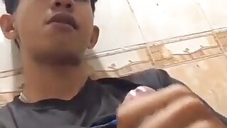 Arab Twink Boy Jerking off First Time Porn