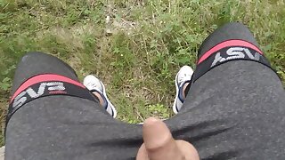 Pissing outside - video 20 - ThisVid.com