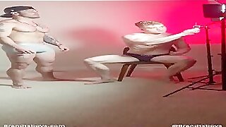 Alek gives Jordan a blowjob