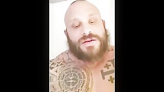 Tattooed bodybuilder gets barebacked by transwoman