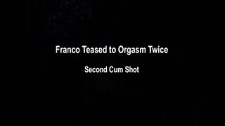 Slow Teasing Hand Jobs - Franco Teased to Orgasm Twice Part 2