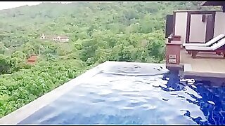 Asian muscle nude swim