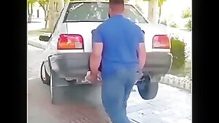 Lifting a car