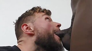 Throat fucked by a bbc