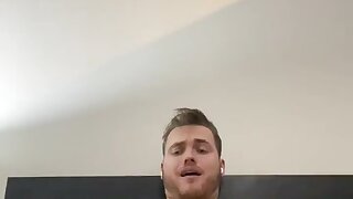 Hairy gooner fuck cums twice