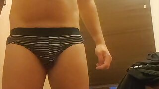 Amateur male here being given instructions to expose himself to the camera