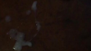 Average guy stroking himself through an orgasm