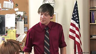 Geeky Guy Gets a Lecture