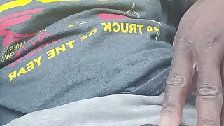 Black guy in car showing you his foreskin and asking you to suck it