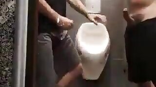 Public bathroom play