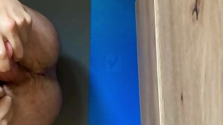 Making my hole gape with two dildos and then gapefarts