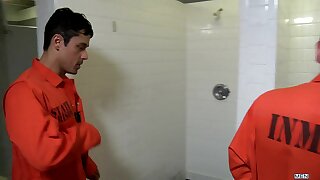 Prison Shower - Rafael Alencar, Johnny Rapid