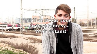 Spanish Twink is a Dirty Piss Slut Part 1