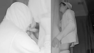 Latin anon twink fucks daddy ass at gloryhole in dark