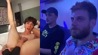 He loves to use big dildos