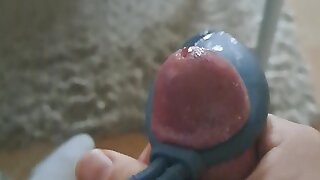 I was really horny after a few days. So I decided to jerk off