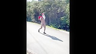 Brazilian muscle daddy Santa