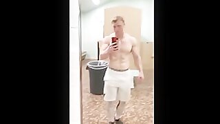 Straight Army Bro Showing Off His Cock & Hole (very hot stud)