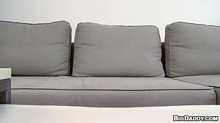 Muscular Man Dildo Foreplay And Anal Sex!