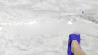 A real masseur doesn't care when his client sucks a random cock.