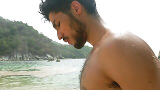 Pietro Siren Bottoms For Paulo Saint On The Beach