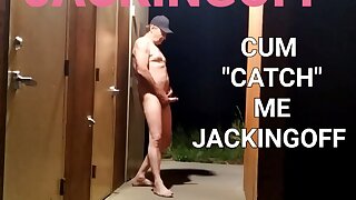 Jackin at park restrooms area trying to caught by guys looking to Suck Cock