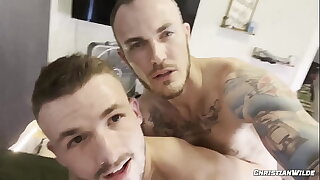 ChristianWilde&colon; Hung Christian Wilde Eats Lane Coltens Ass Like A Pro