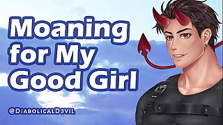 Stoking and Moaning for Your Pretty Ears to Hear - For Sexy Listeners - Diabolical D3vil