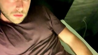 Jerking and cumming in bed