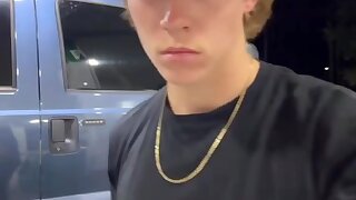Watch these blonde teen farmer with a nice body.